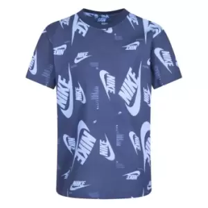 Image of Nike Futura T-Shirt Infant Boys - Blue