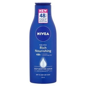 Image of Nivea Rich And Nourishing Body Moisturiser 250ml