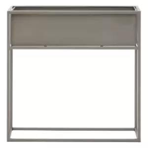 Image of Interiors by PH Asher Grey Floor Standing Plant Box