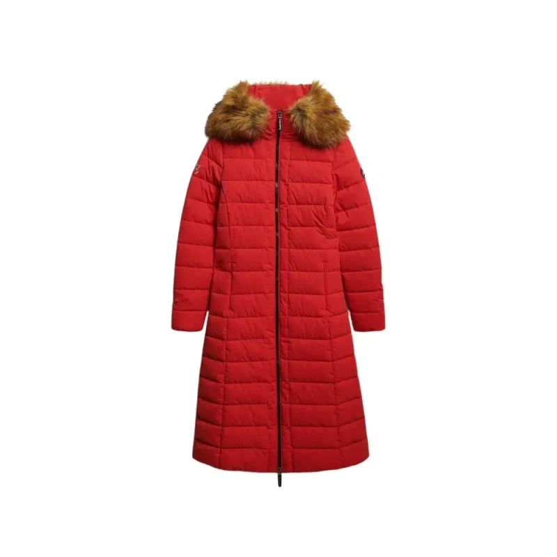 Image of Superdry Womens long jacket Superdry New Arctic Rouge Female L