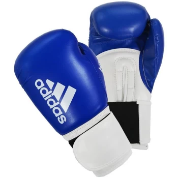 Image of adidas Hybrid 100 Boxing Gloves - Blue