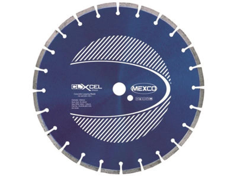 Image of Mexco Clxcel3501225 Concrete Looping Diamond Blade 350 X 25.4mm X 12mm Width
