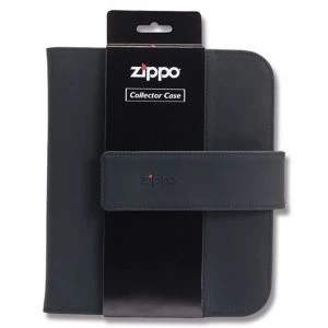 Image of Zippo Collectors Case Holds Eight Lighters Black