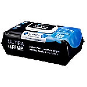 Image of uniwipe Cleaning Wipes Ultragrime 25cm 100 Sheets