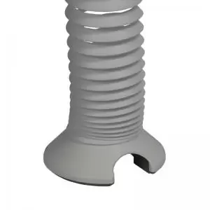 Image of Elev8 vertical expanding cable spiral - silver