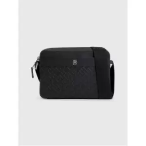 Image of Tommy Hilfiger Th Monogram Pu Camera Bag - Black