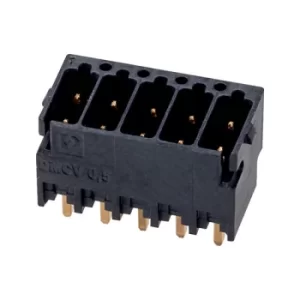 Image of Phoenix 1859673 DMCV 0,5/ 5-G1-2,54 THR 2-Row PCB Header 6A 2x5 Wa...