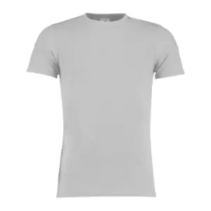 Image of Kustom Kit Mens Superwash 60 Fashion Fit T-Shirt (2XL) (Light Grey Marl)