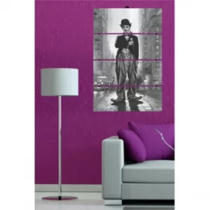 Image of PD62 Multicolor Decorative MDF Painting (4 Pieces)