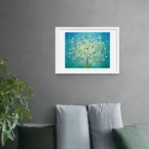 Image of East End Prints The Singing Tree Print Blue