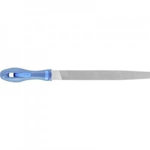 Image of PFERD 11216208 HORSE workshop file according to DIN flat-tip cross-cut 3 200 mm incl. ergonomic file handle 200 mm