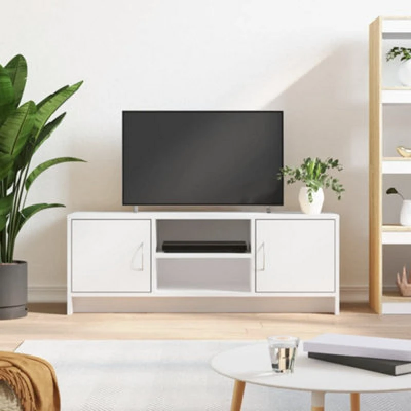 Image of Vidaxl TV Cabinet White 102X30X37.5cm Engineered Wood, White 823253