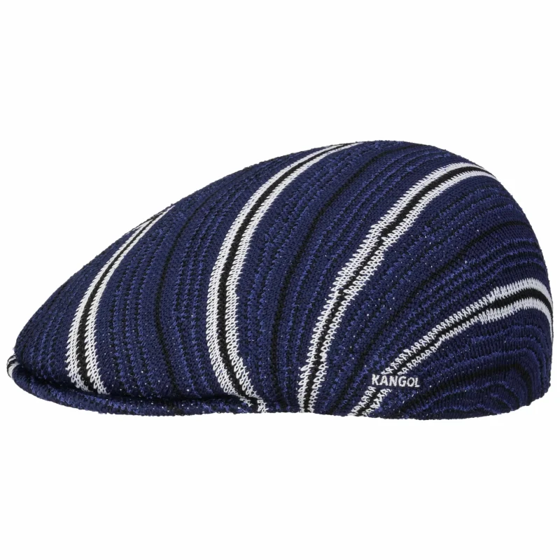 Image of Kangol Beret Kangol Diagonal Stripes Bleu Male s