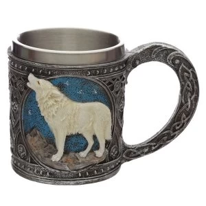 Image of Protector of the North Night of the Wolf Decorative Tankard