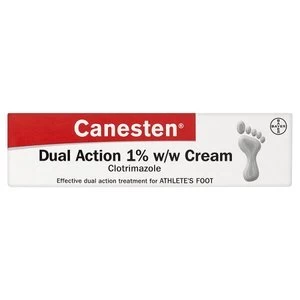 Image of Canesten Athletes Foot Dual Action 15g Cream