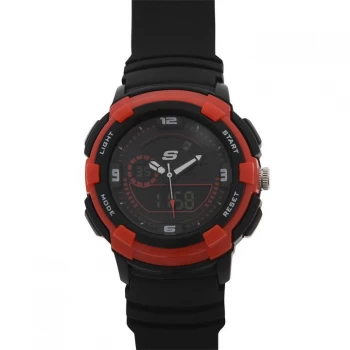 Image of Skechers Analogue Watch Mens - Black/Red
