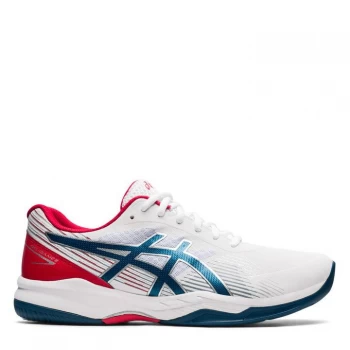 Image of Asics Gel Game 8 Mens Tennis Shoes - White/Blue