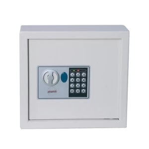 Image of Phoenix Electronic Key Safe with Keyring Fixings and Tags White