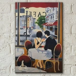 Image of Tile 8x12 After Hours By B Heighton Wall Art