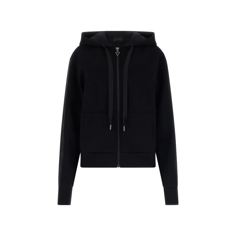 Image of Guess Womens hooded sweatshirt Guess New Scuba Noir Female XS