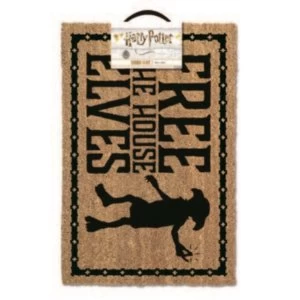 Image of Harry Potter - Free The House Elves Door Mat