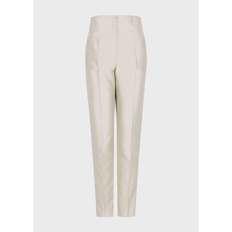 Image of Emporio Armani Trousers Beige female 8