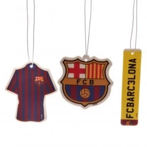 Image of FC Barcelona 3 Pack Air Freshener