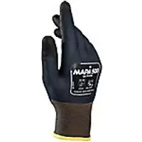 Image of Mapa Professional Ultrane 500 Gloves Nitrile Size 8 Black