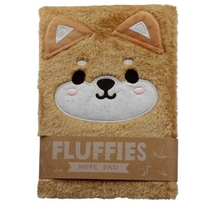 Image of Cutiemals Plush Shiba Inu Dog Fluffies Notepad/Notebook