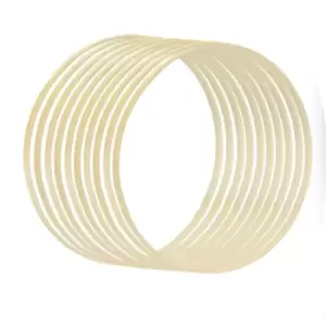 Image of Bamboo Craft Rings - Set of 10 Pukkr