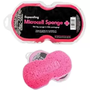 Image of Muc-Off Expanding Microcell Sponge - Pink
