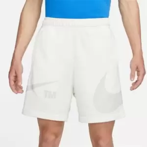 Image of Nike Swoosh Shorts Mens - White