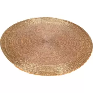 Image of The Spirit Of Christmas Gls Beaded Placemat24 - Gold