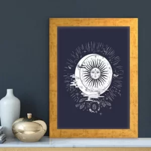 Image of AC10722691371 Multicolor Decorative Framed MDF Painting