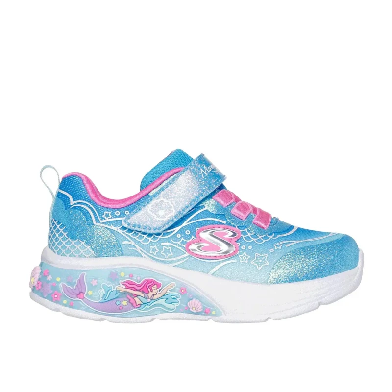 Image of Baby girl Trainers Skechers My Dreamers Lil Mermaid Bleu Female 21