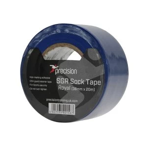 Image of Precision SGR Sock Tape 38mm (Pack of 5) - Royal Blue