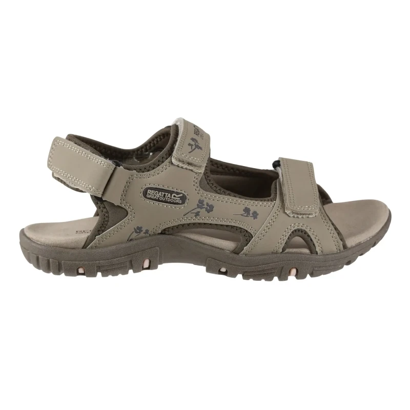 Image of Regatta Lady Haris Walking Sandal - Prchmnt/TrTp Prchmnt/TrTp 6.5