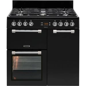 Image of Leisure CK90F232K 90cm Cookmaster Dual Fuel Range Cooker - Black