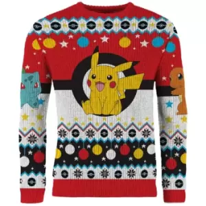 Image of Pokemon Christmas Jumper (Size M)