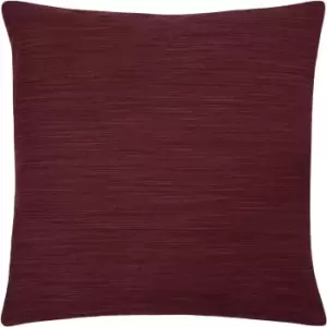 Image of Evans Lichfield Dalton Cushion Cover (43cm x 43cm) (Wine)