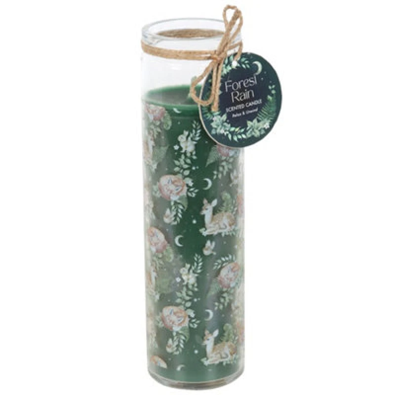 Image of Something Different Something Different Forest Rain Tube Scented Candle in Green Green One Size Unisex 5063806069805