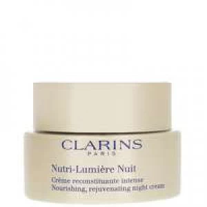 Image of Clarins Nutri-Lumiere Nourishing, Rejuvenating Night Cream 50ml