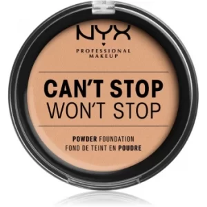 Image of NYX Professional Makeup Can't Stop Won't Stop Powder Foundation Shade 7 Natural 10.7 g