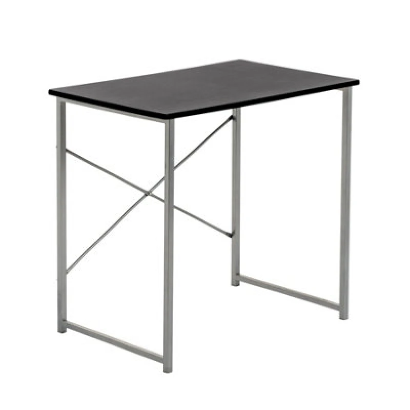 Image of Harbour Housewares Industrial Office Desk 80cm Black
