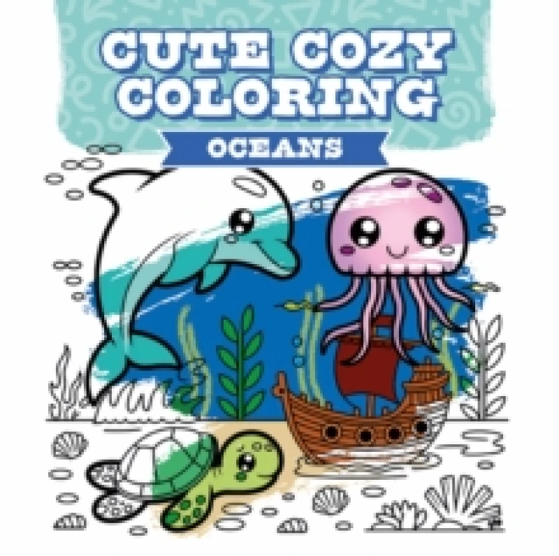 Image of Cute Cozy Coloring: Oceans Paperback / softback