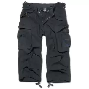 Image of Brandit Industry 3/4 Shorts, black, Size S, black, Size S