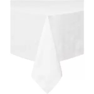 Image of Hotel Collection White Tablecloth - White