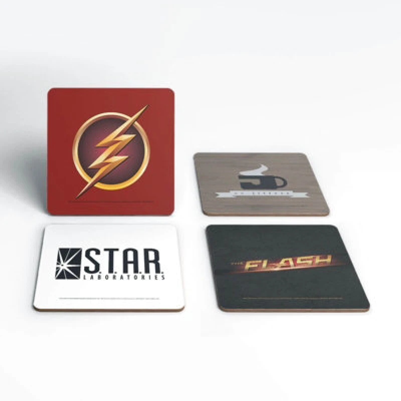 Image of DC Flash TV Coaster Set
