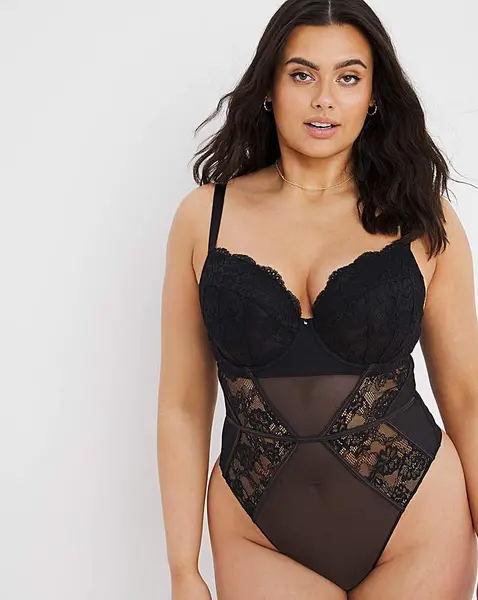 Image of Ann Summers Ann Summers Sexy Lace Body Black Female 14FF/G IH18408