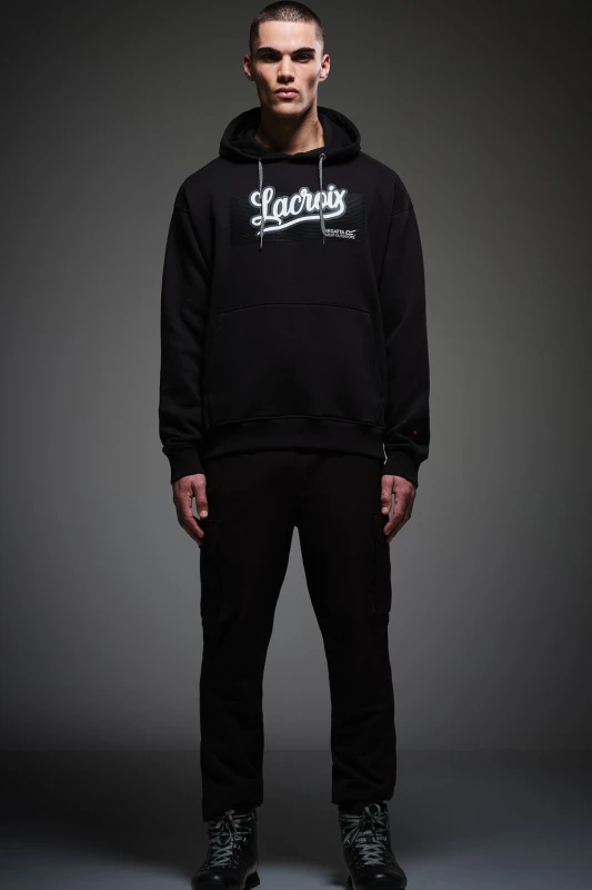 Image of Regatta Regatta Men Christian Lacroix - 'Miramas' Hoody in Black Size: Small Black S Male 5063019296128
